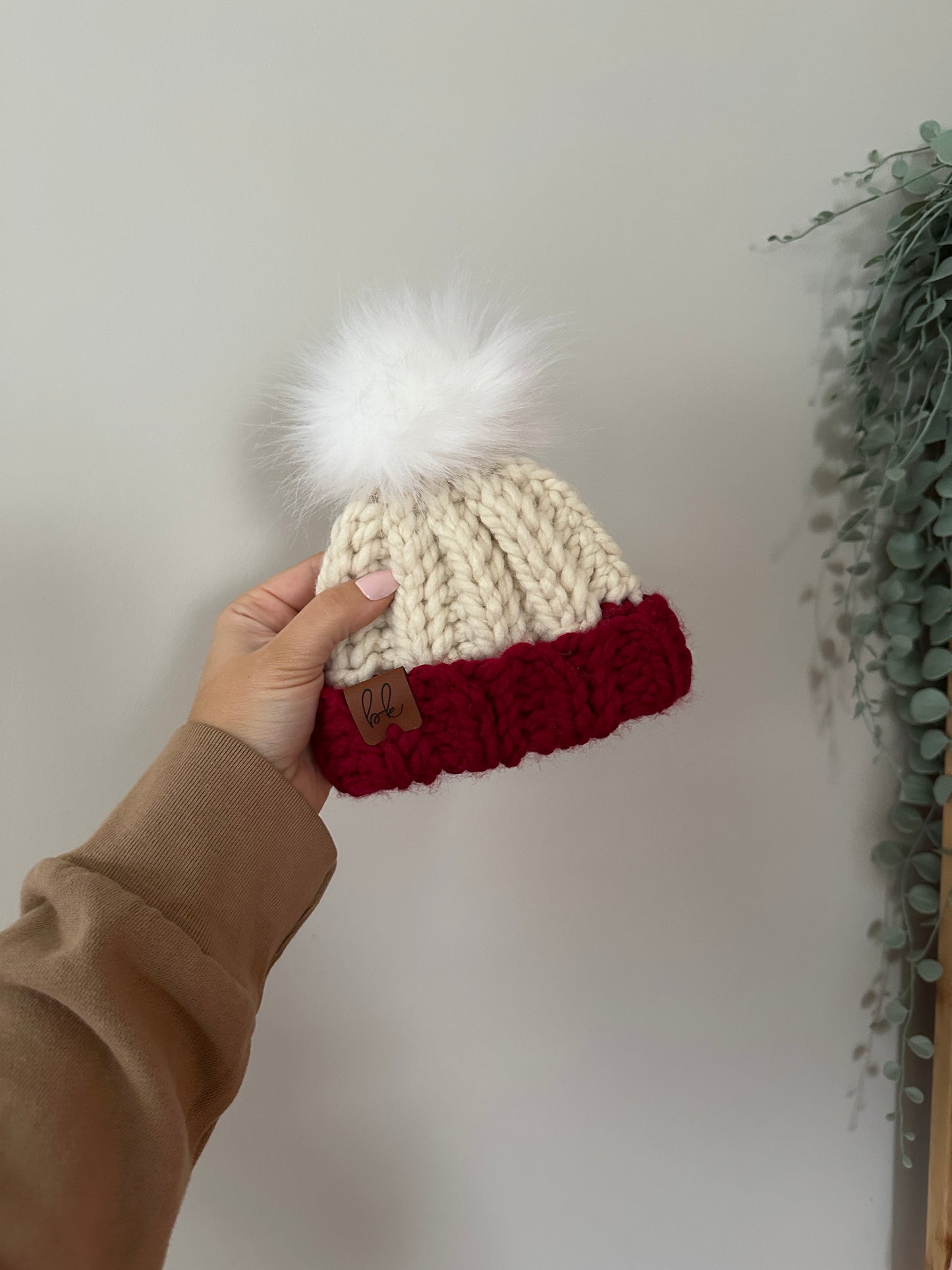 Beanie w/ Pom - NB